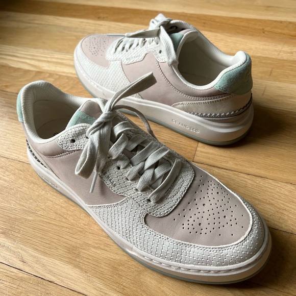 Cole Haan GrandPro Crossover Sneaker, Dove-silver Birch Snake Print, size 10.5M - Picture 6 of 12